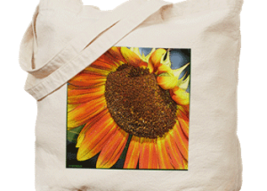 Hudson Valley Art - Happy Sunflower Tote